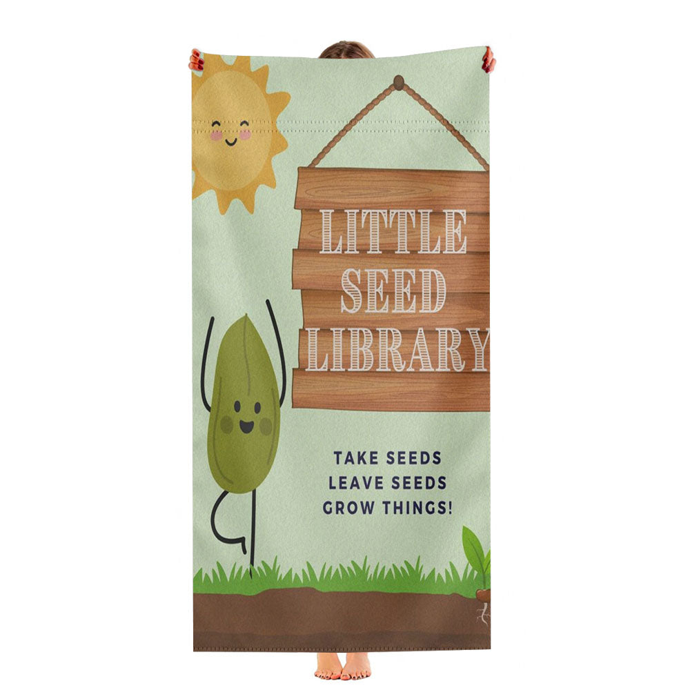 Little Free Seed Library Ultra-Soft Luxury Bathroom Towels