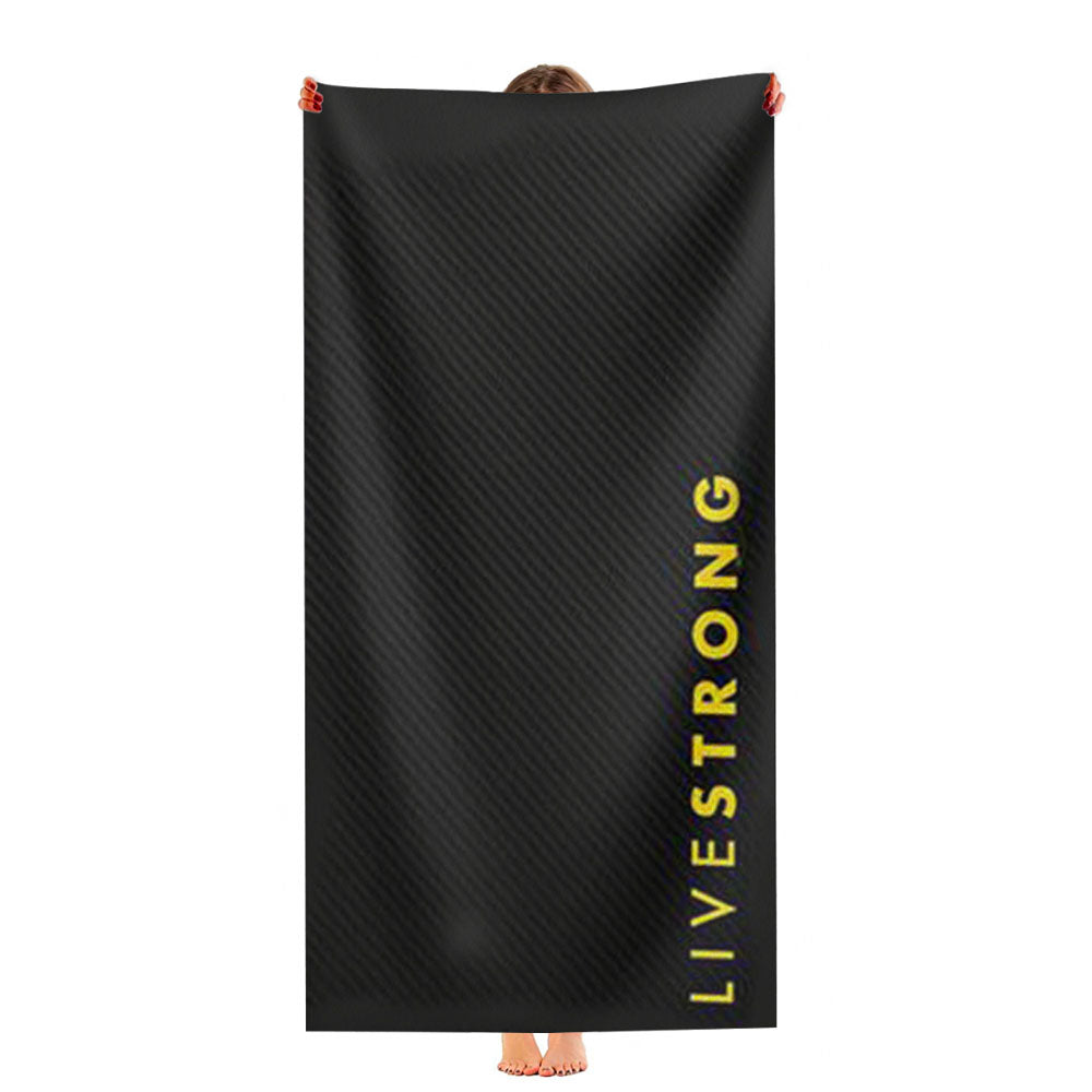 Livestrong Carbon Pattern Ultra-Soft Luxury Bathroom Towels