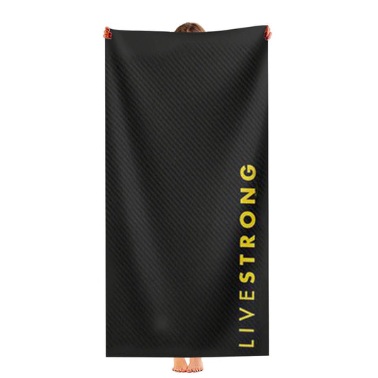 Livestrong Carbon Pattern Ultra-Soft Luxury Bathroom Towels