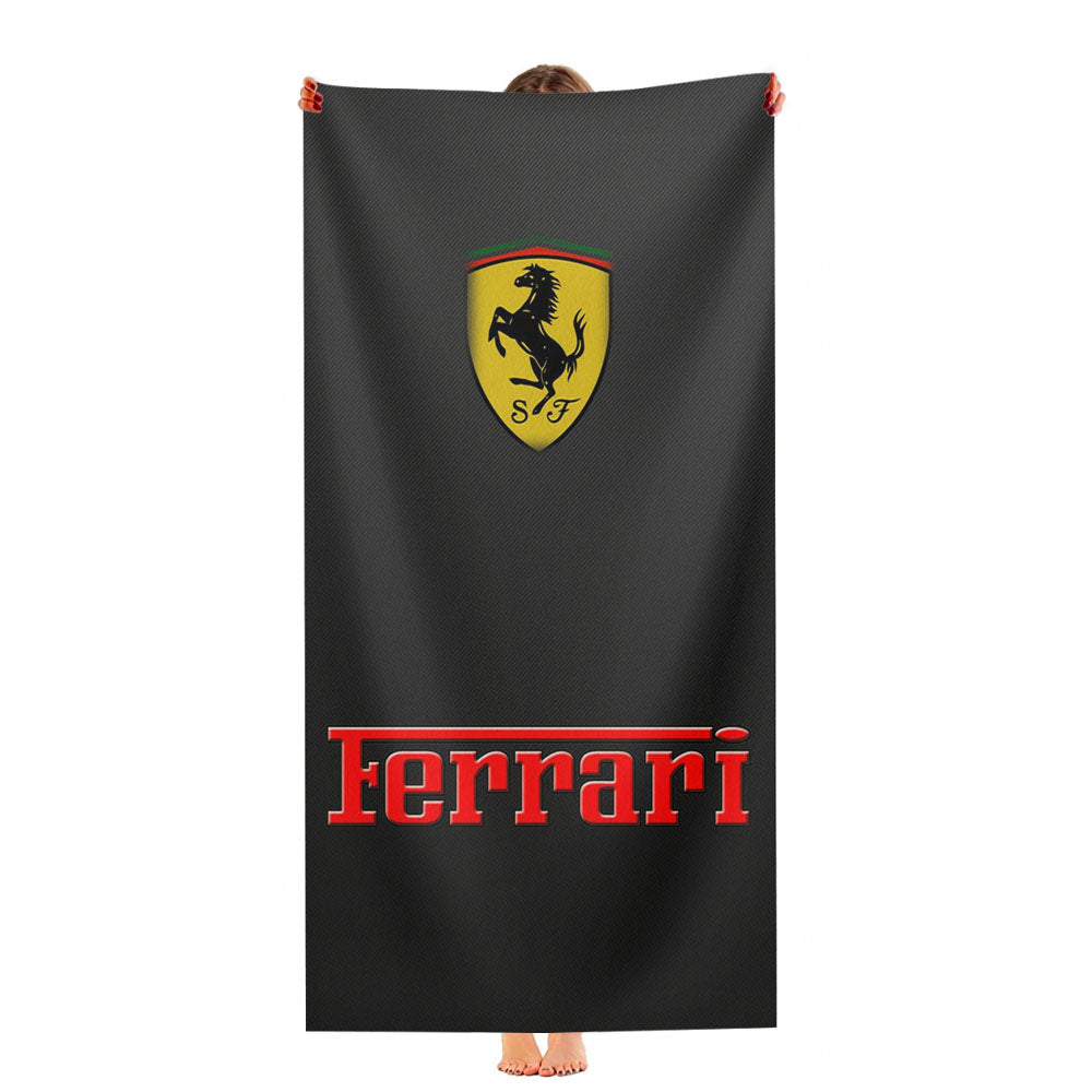 Logo Ferrari 318 Ultra-Soft Luxury Bathroom Towels