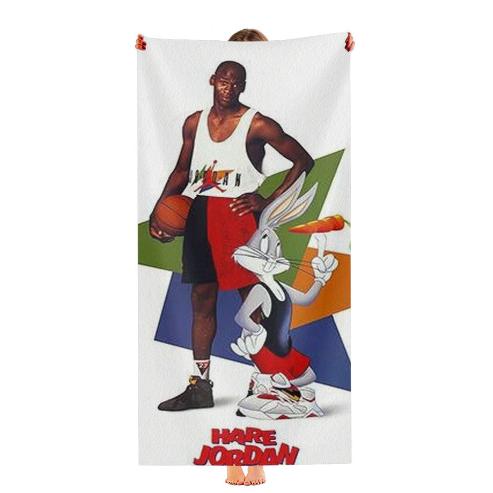Looney Tunes Nike Michael Jordan Ultra-Soft Luxury Bathroom Towels