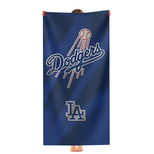 Los Angeles La Dodgers Uniform Ultra-Soft Luxury Bathroom Towels