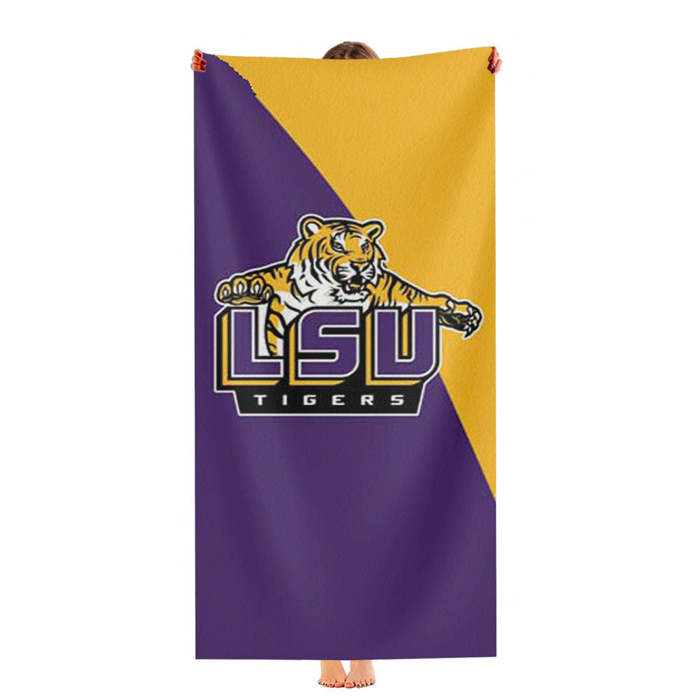 Lsu Tigers Logo Ultra-Soft Luxury Bathroom Towels