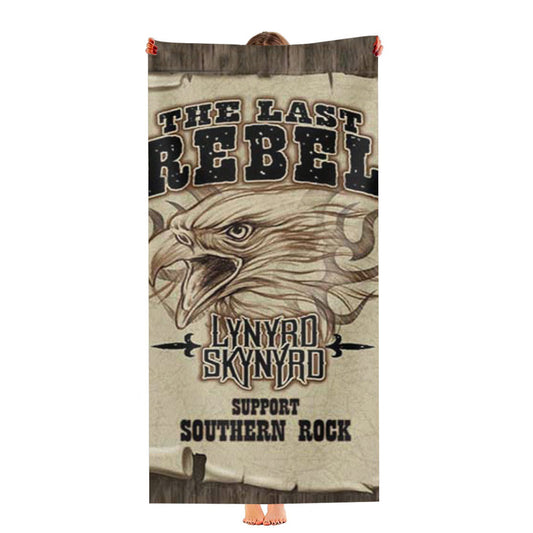 Lynyrd Skynyrd Last Rebel Ultra-Soft Luxury Bathroom Towels