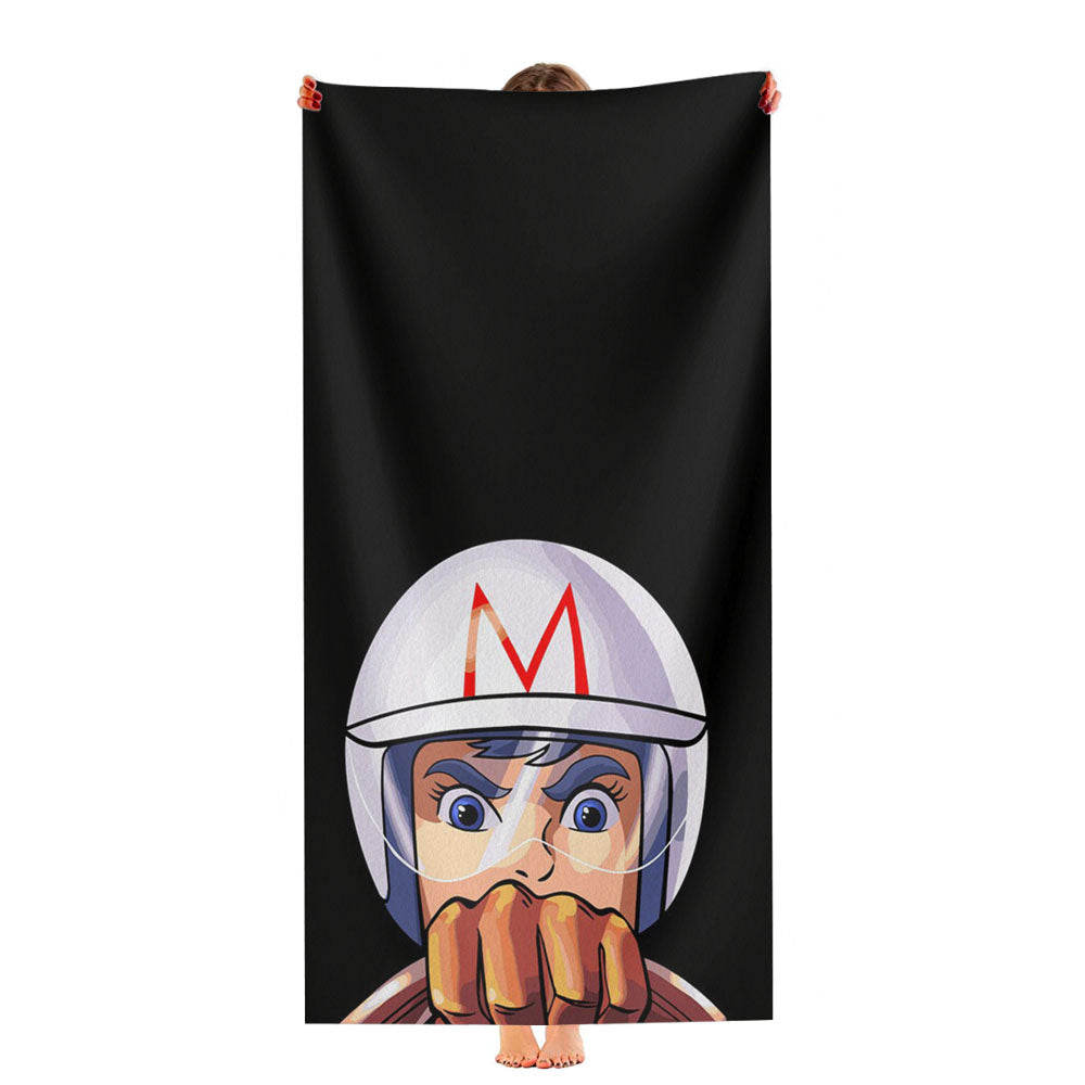 Mach 5 Speed Racer Ultra-Soft Luxury Bathroom Towels
