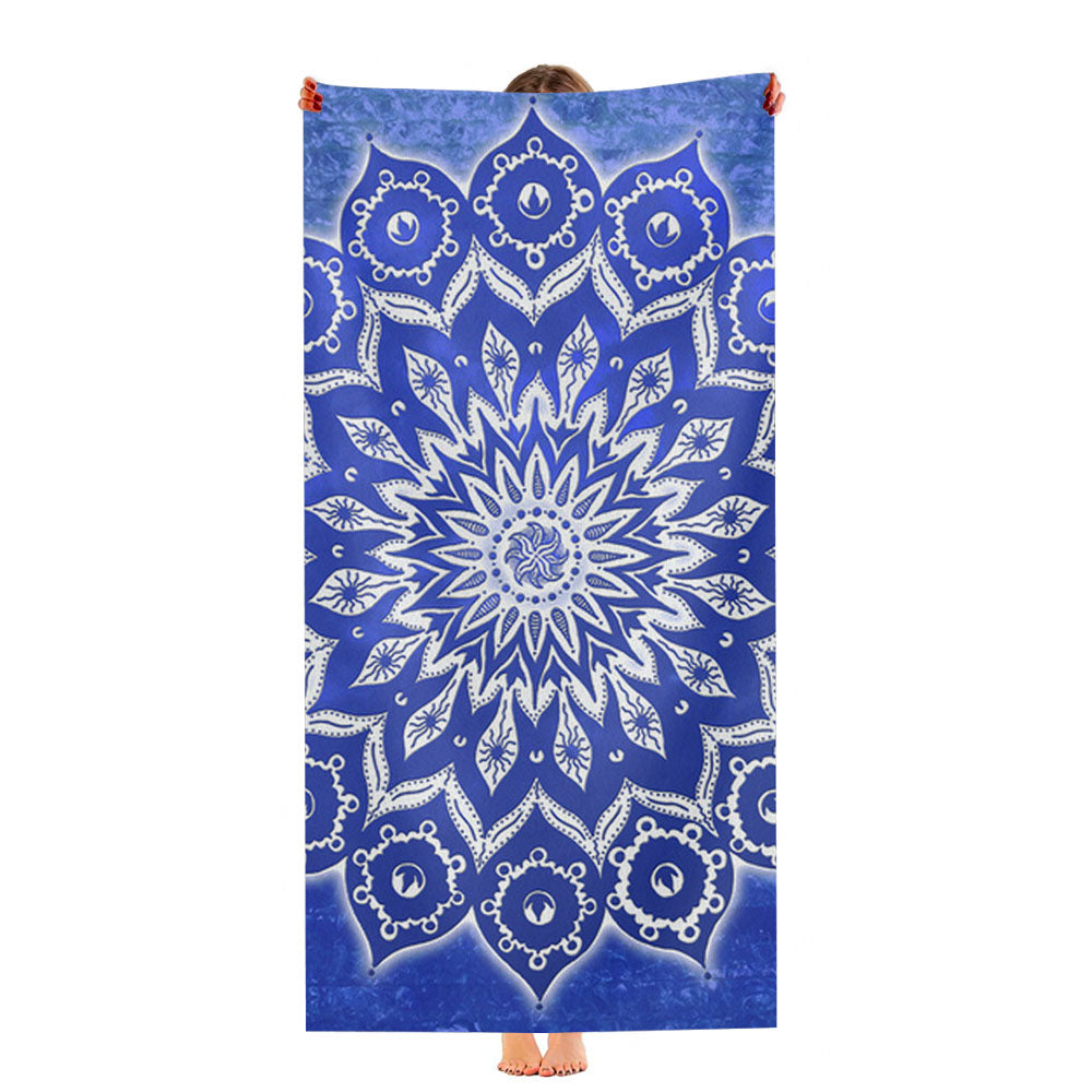 Mandala Pattern Ultra-Soft Luxury Bathroom Towels
