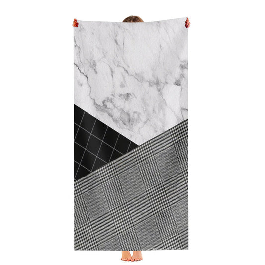 Marble Pattern August Ultra-Soft Luxury Bathroom Towels