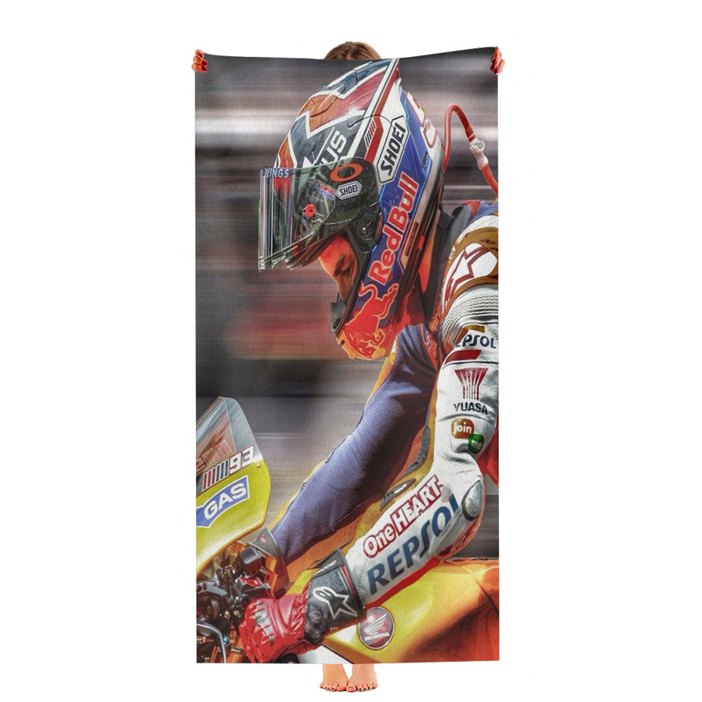 Marc Marquez 93 Ultra-Soft Luxury Bathroom Towels