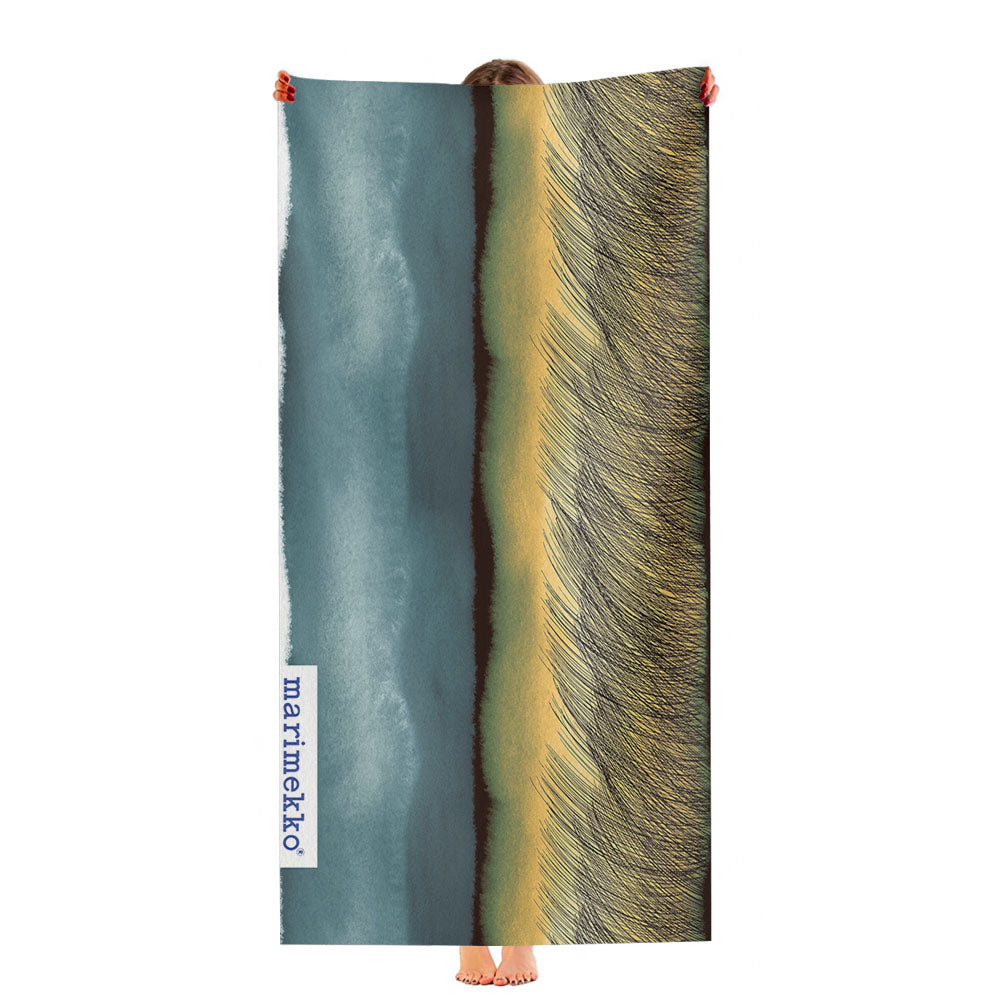 Marimekko Kuuskajaskari Autumn Colour Palette Ultra-Soft Luxury Bathroom Towels