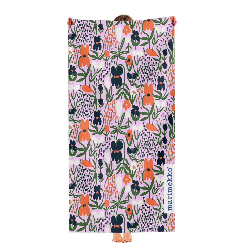Marimekko Palsta Pattern Ultra-Soft Luxury Bathroom Towels