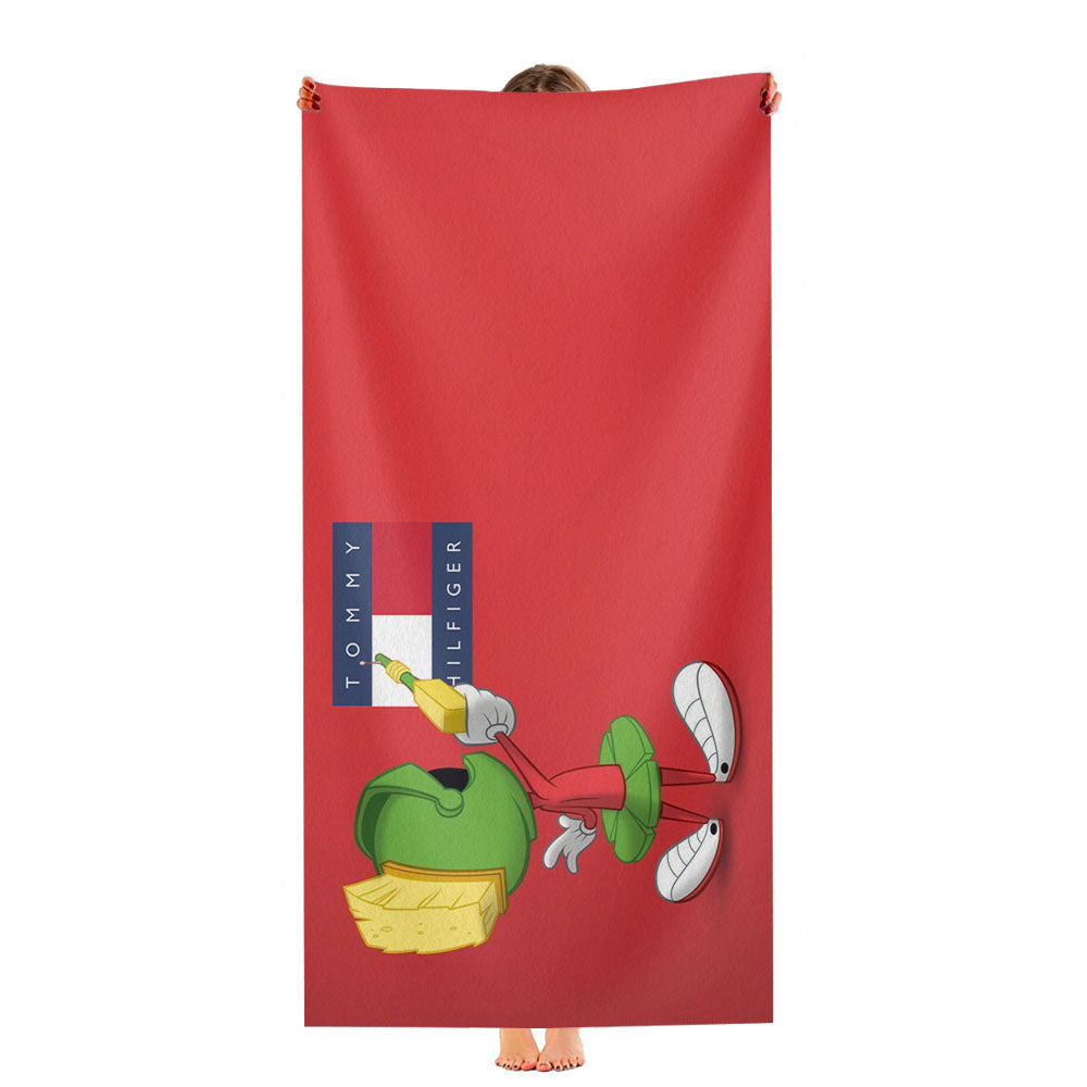 Martian Looney Tunes X Tommy Hilfiger Ultra-Soft Luxury Bathroom Towels
