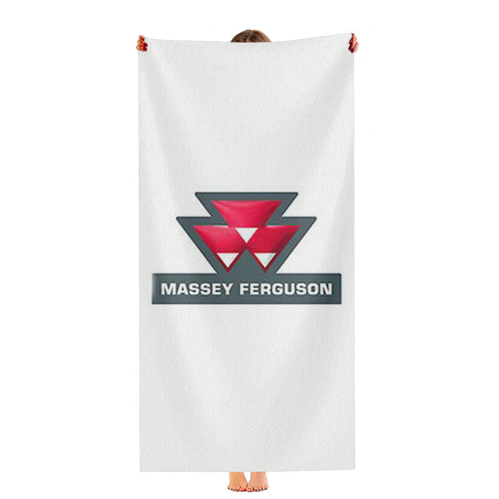Massey Ferguson Logo Ultra-Soft Luxury Bathroom Towels