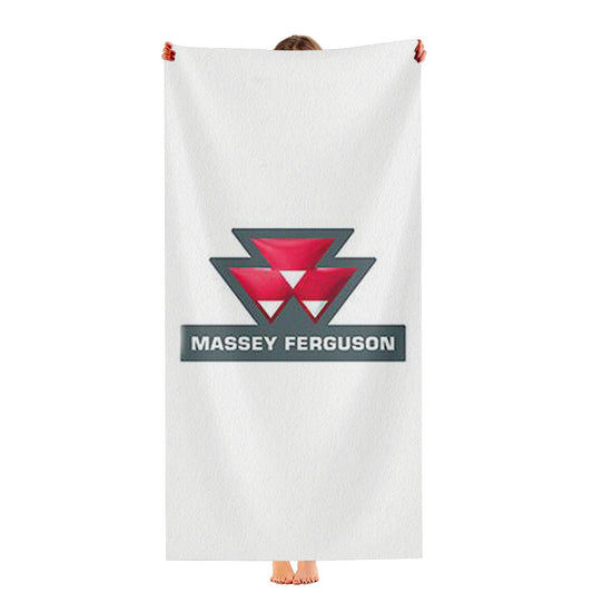 Massey Ferguson Logo Ultra-Soft Luxury Bathroom Towels