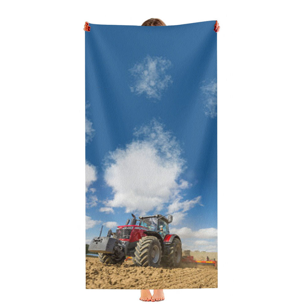 Massey Ferguson Tractors Ultra-Soft Luxury Bathroom Towels