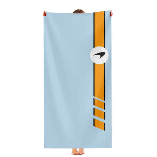 Mclaren Monaco Livery Ultra-Soft Luxury Bathroom Towels