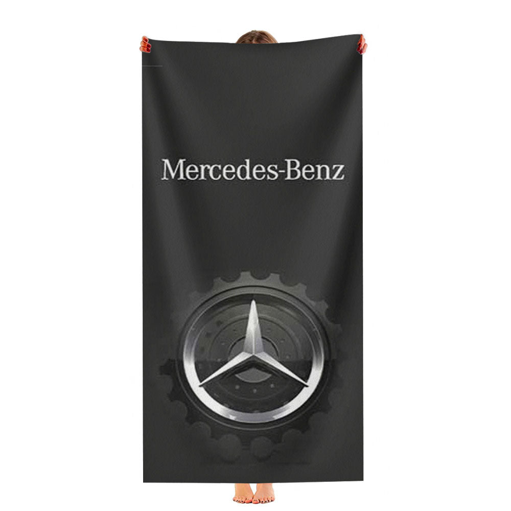 Mercedes-Benz Logo Ultra-Soft Luxury Bathroom Towels