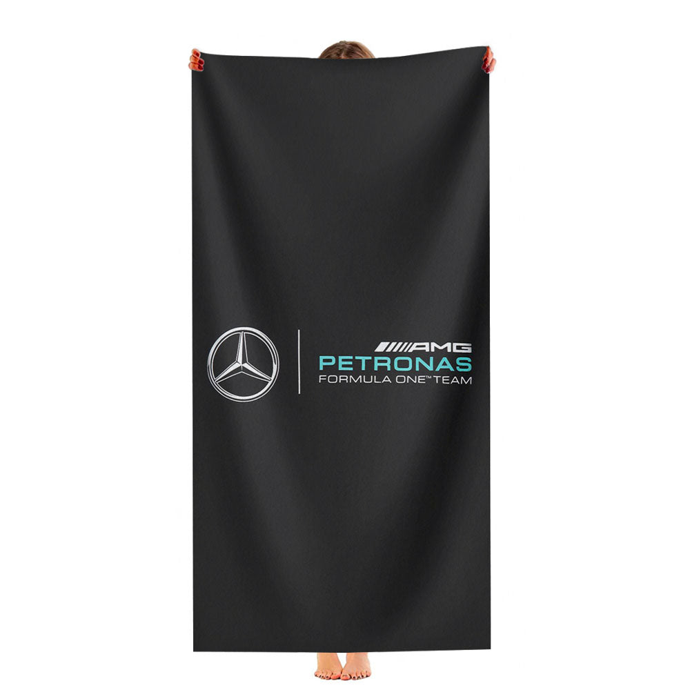 Mercedes Amg Petronas F1 Ultra-Soft Luxury Bathroom Towels