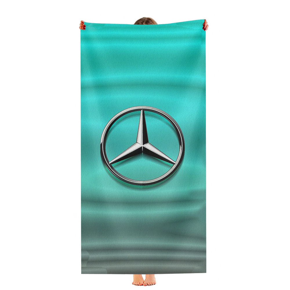 Mercedes Benz 2 Ultra-Soft Luxury Bathroom Towels