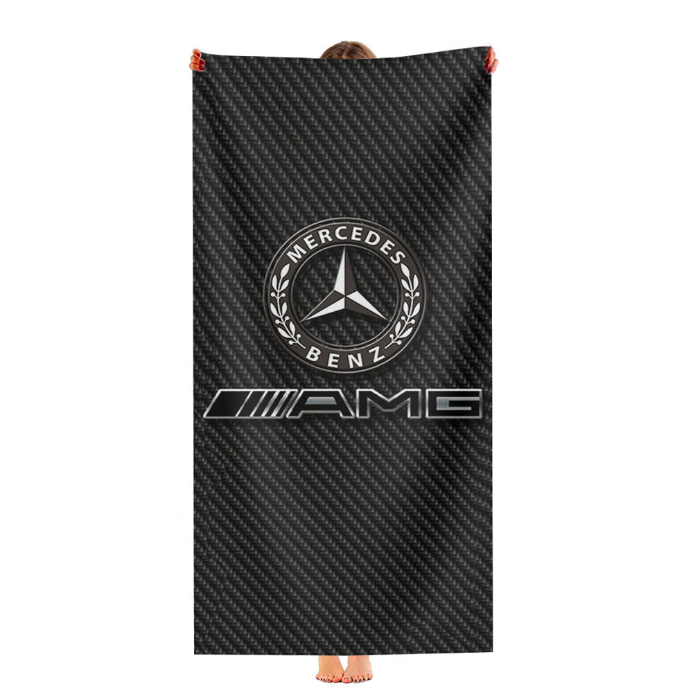 Mercedes Benz Amg 3 Ultra-Soft Luxury Bathroom Towels