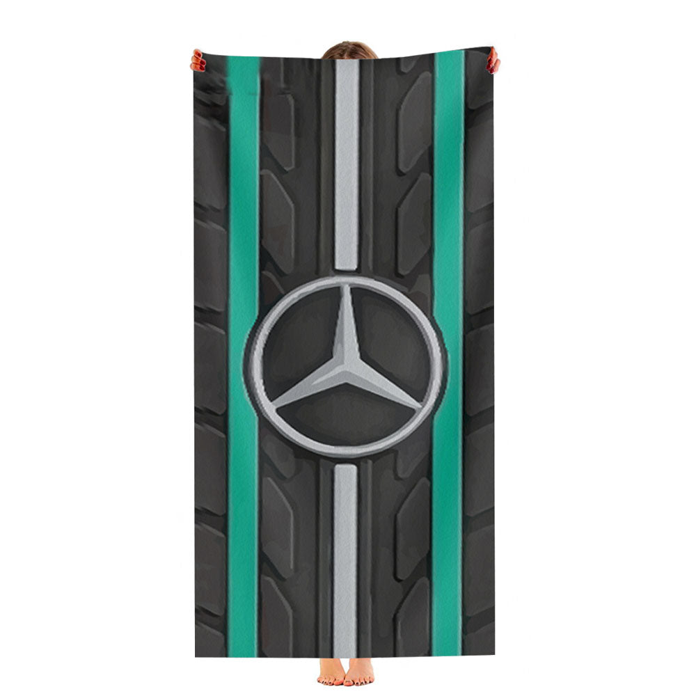 Mercedes Benz Bumper F1 Amg Petronas Ultra-Soft Luxury Bathroom Towels