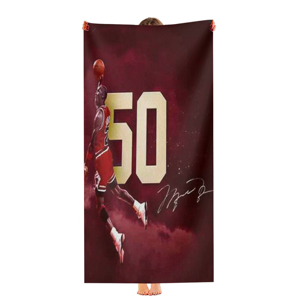 Michael Jordan 50 Ultra-Soft Luxury Bathroom Towels