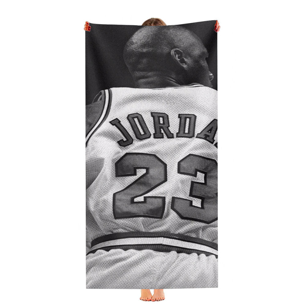 Michael Jordan Chicago Bulls 2 Ultra-Soft Luxury Bathroom Towels