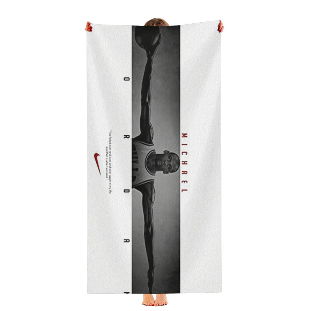 Michael Jordan Chicago Bulls 3 Ultra-Soft Luxury Bathroom Towels