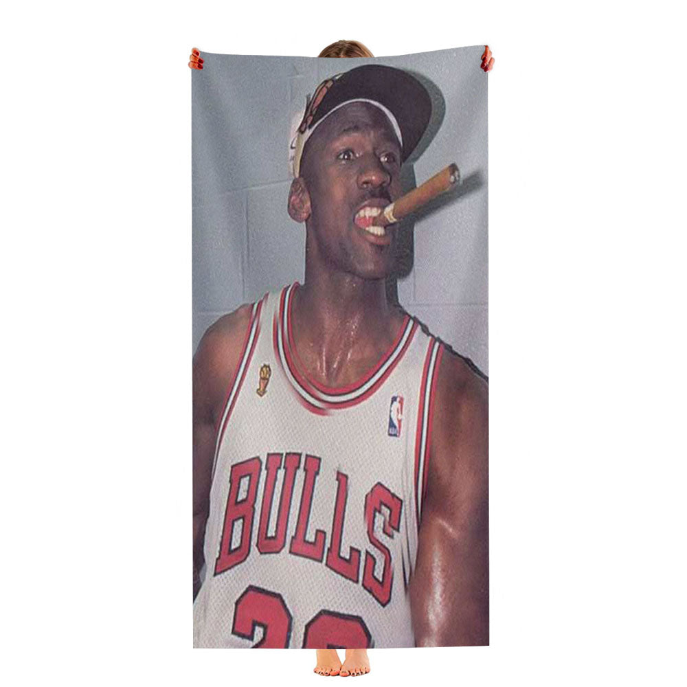 Michael Jordan Cigar Ultra-Soft Luxury Bathroom Towels