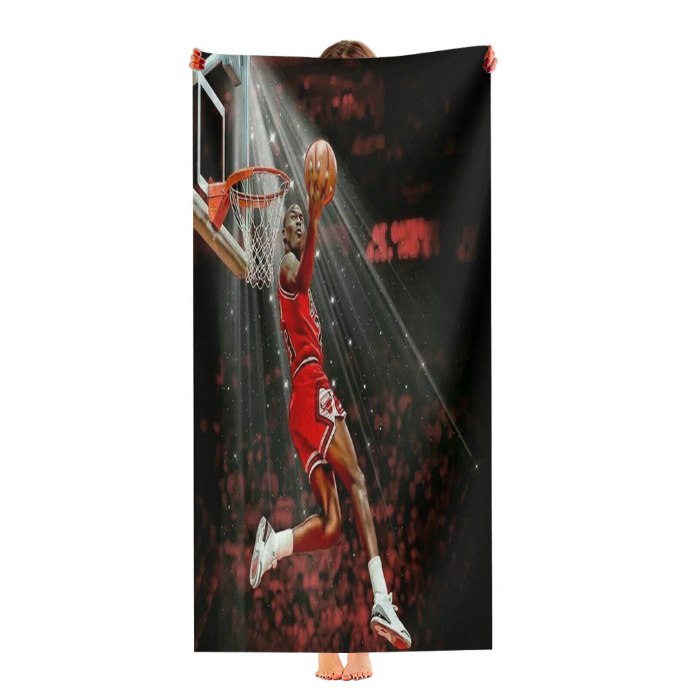Michael Jordan Slamdunks Ultra-Soft Luxury Bathroom Towels