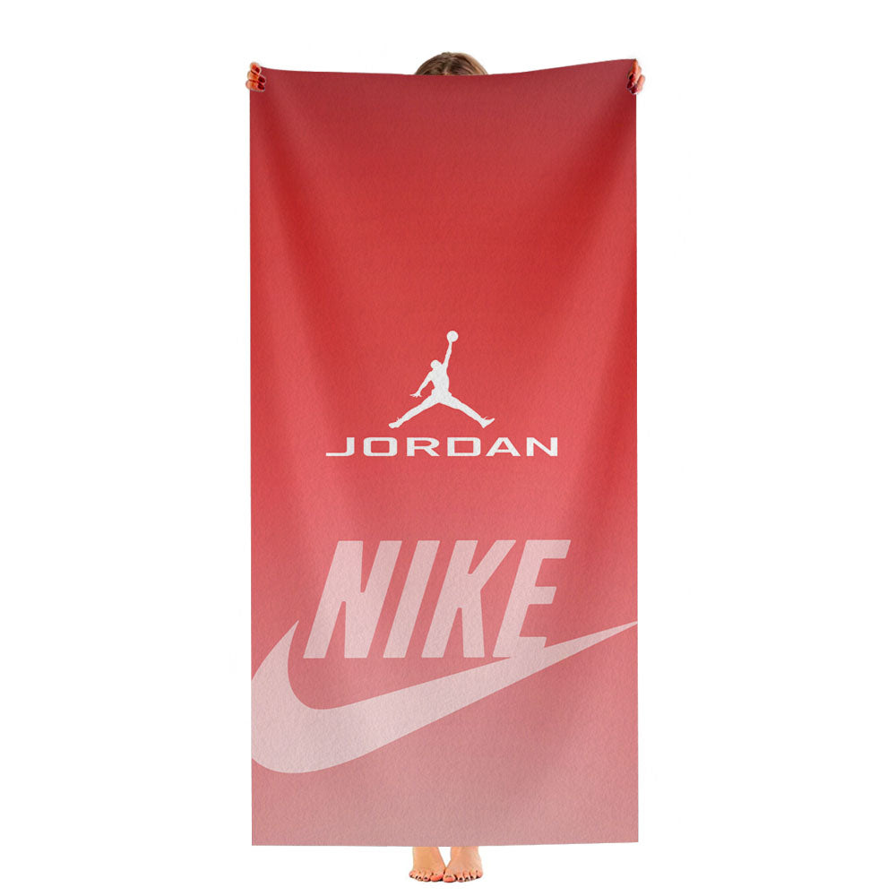 Micheal Jordan Nike Wallpaper Ultra-Soft Luxury Bathroom Towels