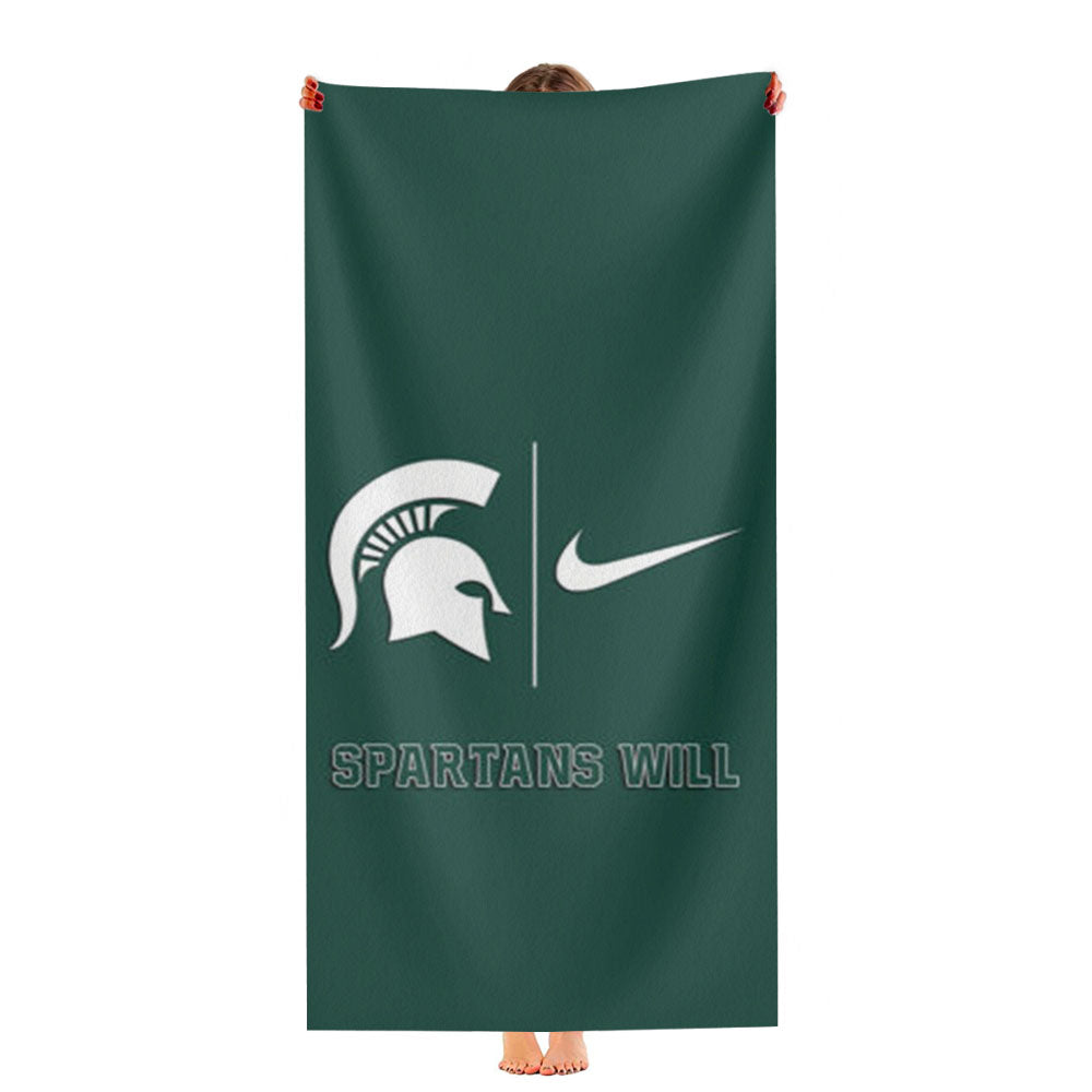 Michigan State Spartans Nike Ultra-Soft Luxury Bathroom Towels