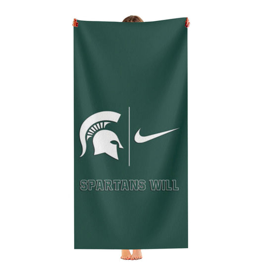 Michigan State Spartans Nike Ultra-Soft Luxury Bathroom Towels