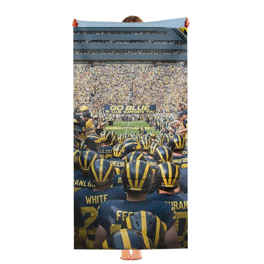 Michigan Wolverines 3 Ultra-Soft Luxury Bathroom Towels