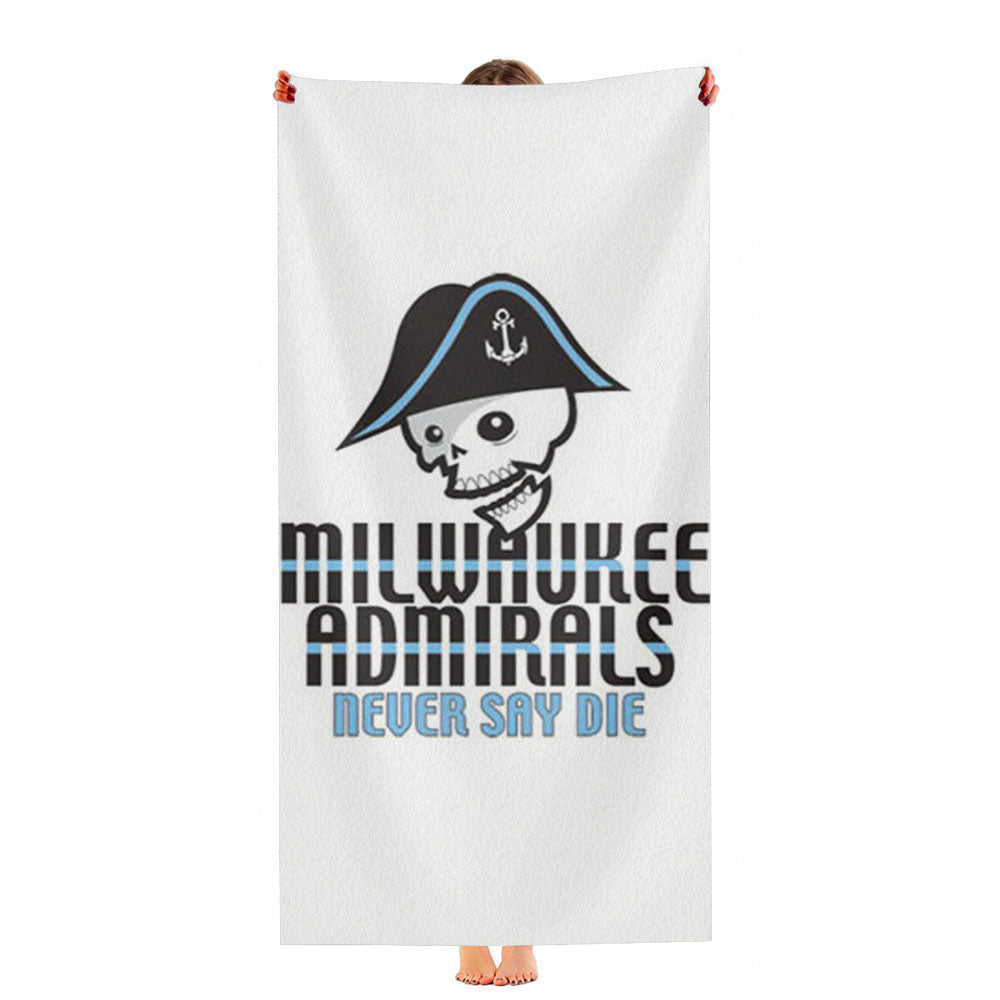 Milwaukee Admirals Hook Ultra-Soft Luxury Bathroom Towels