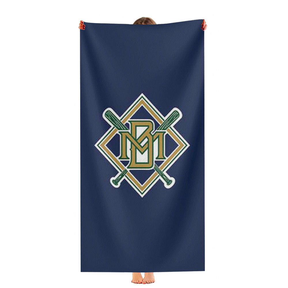 Milwaukee Brewers Ultra-Soft Luxury Bathroom Towels