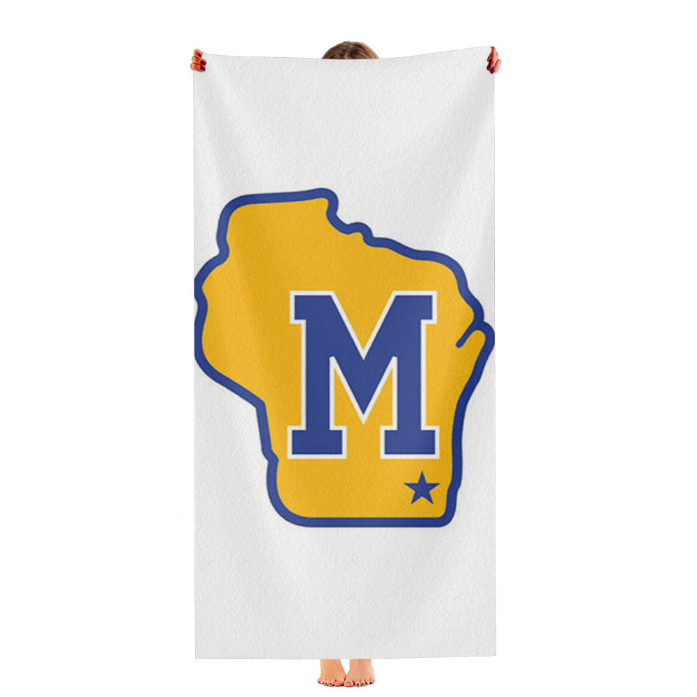 Milwaukee Brewers New Ultra-Soft Luxury Bathroom Towels
