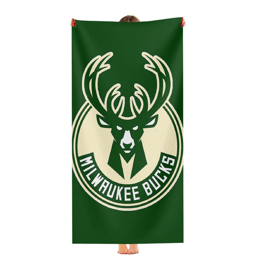 Milwaukee Bucks Green Ultra-Soft Luxury Bathroom Towels