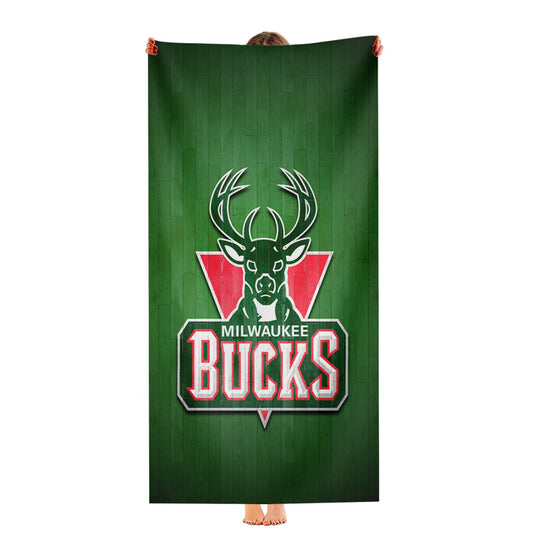 Milwaukee Bucks Hardwood Ultra-Soft Luxury Bathroom Towels