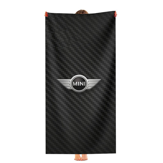 Mini Cooper Logo 2 Ultra-Soft Luxury Bathroom Towels