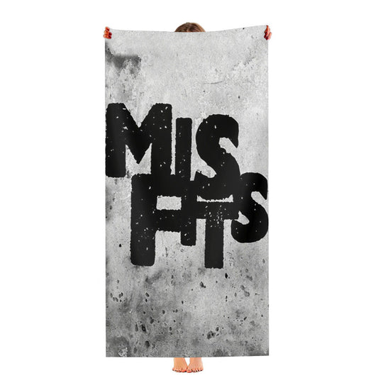 Misfits Alphabet Ultra-Soft Luxury Bathroom Towels
