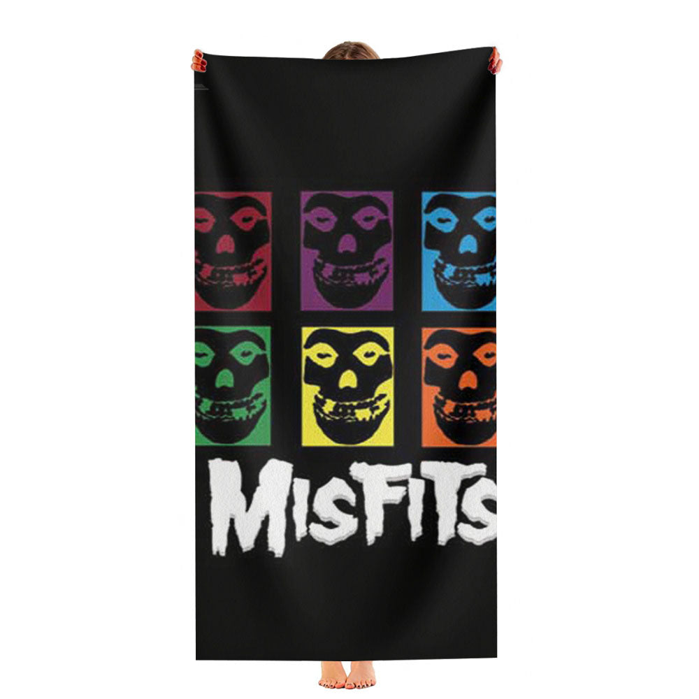 Misfits Warhol Look Ultra-Soft Luxury Bathroom Towels