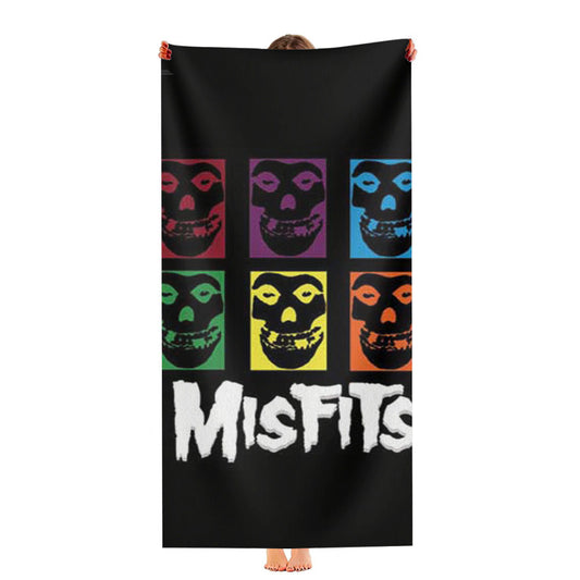 Misfits Warhol Look Ultra-Soft Luxury Bathroom Towels