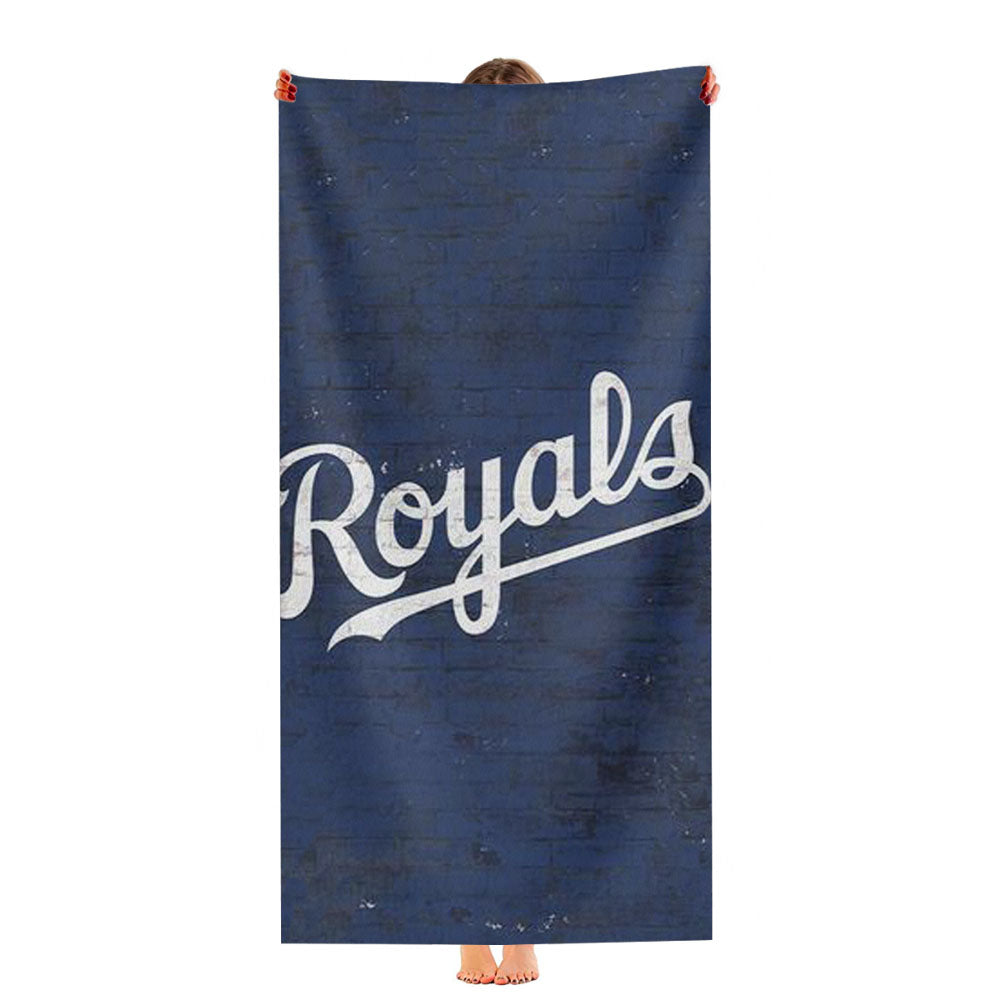 Mlb Kansas City Royals Ultra-Soft Luxury Bathroom Towels