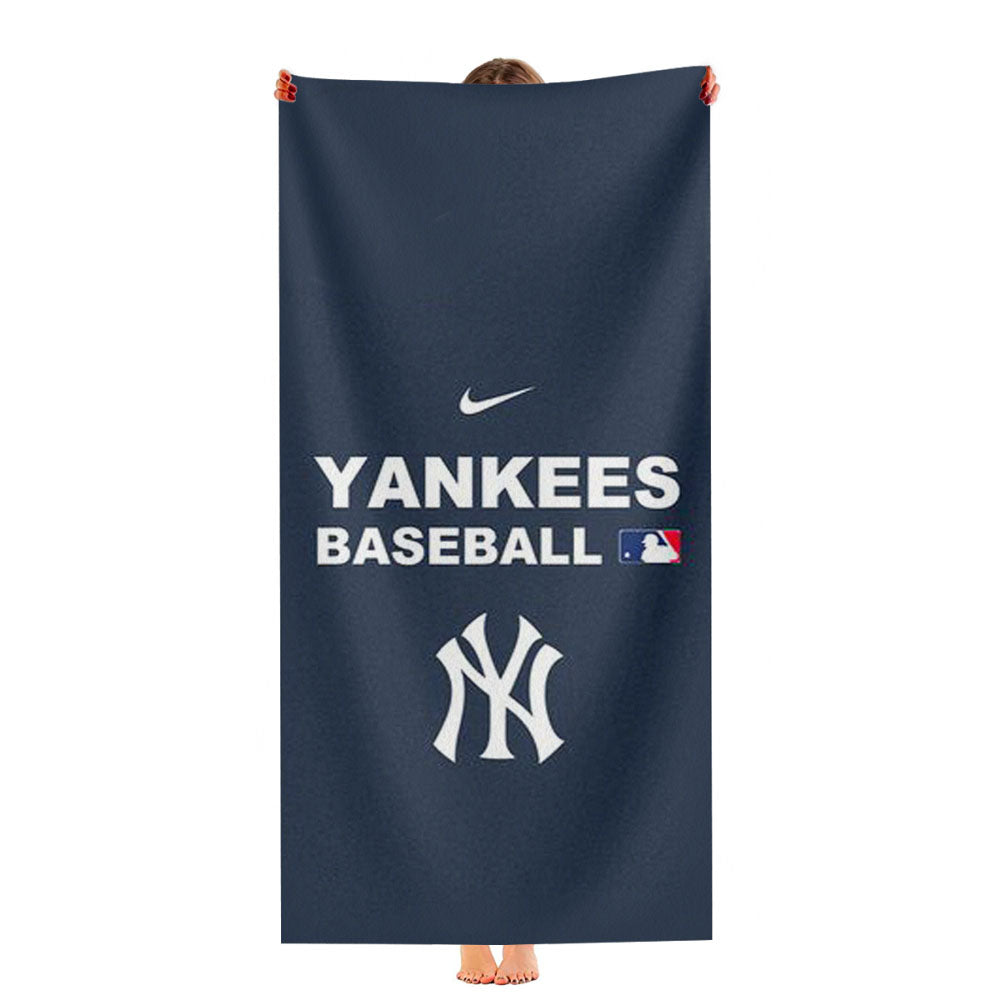 Mlb Yankees Navy Nike Ultra-Soft Luxury Bathroom Towels