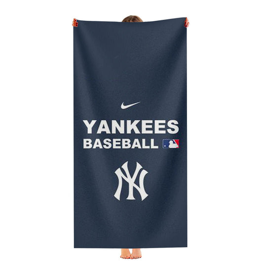 Mlb Yankees Navy Nike Ultra-Soft Luxury Bathroom Towels