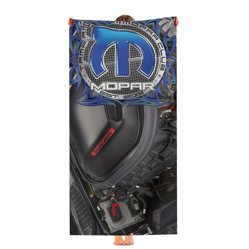 Mopar Crate Engine Ultra-Soft Luxury Bathroom Towels