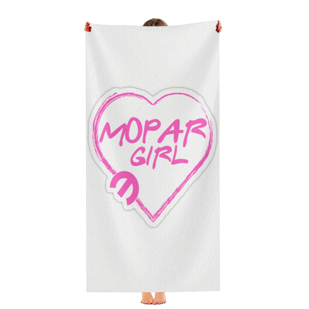 Mopar Girl Ultra-Soft Luxury Bathroom Towels
