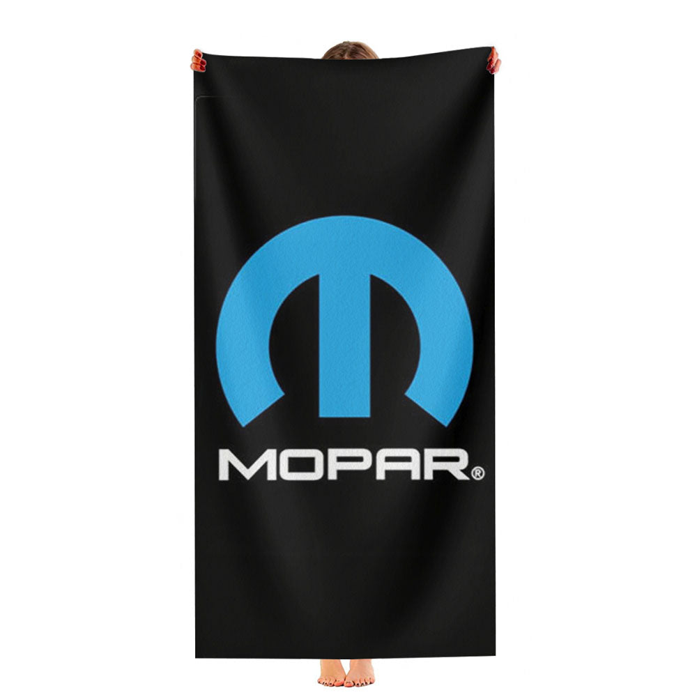 Mopar Logo Ultra-Soft Luxury Bathroom Towels