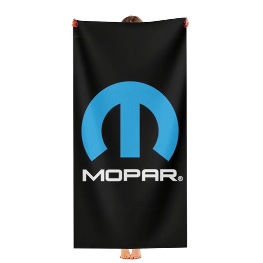 Mopar Logo Ultra-Soft Luxury Bathroom Towels
