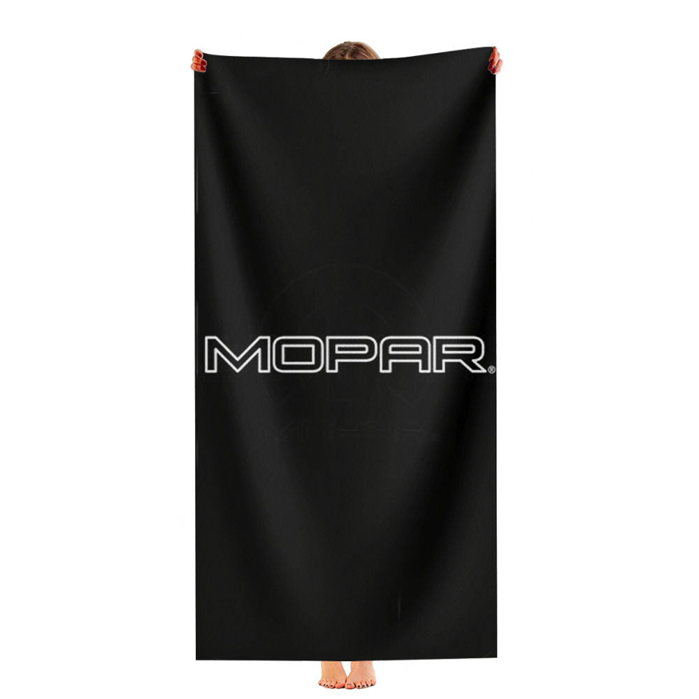 Mopar Text Ultra-Soft Luxury Bathroom Towels